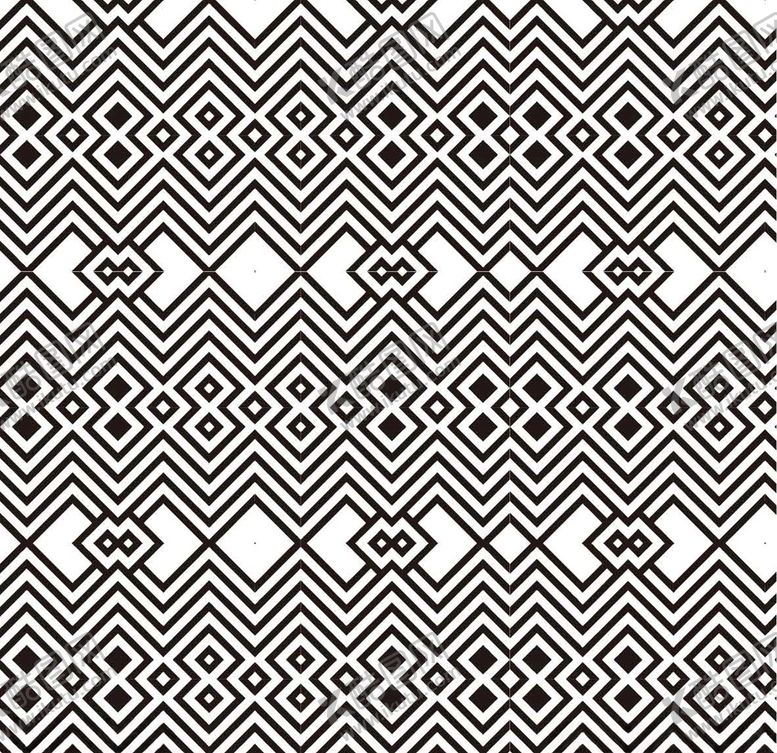 编号：40173510040554075370【酷图网】源文件下载-黑白几何图案