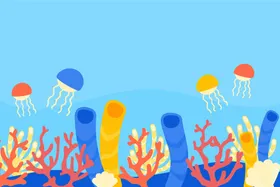 海底世界大洋生物景