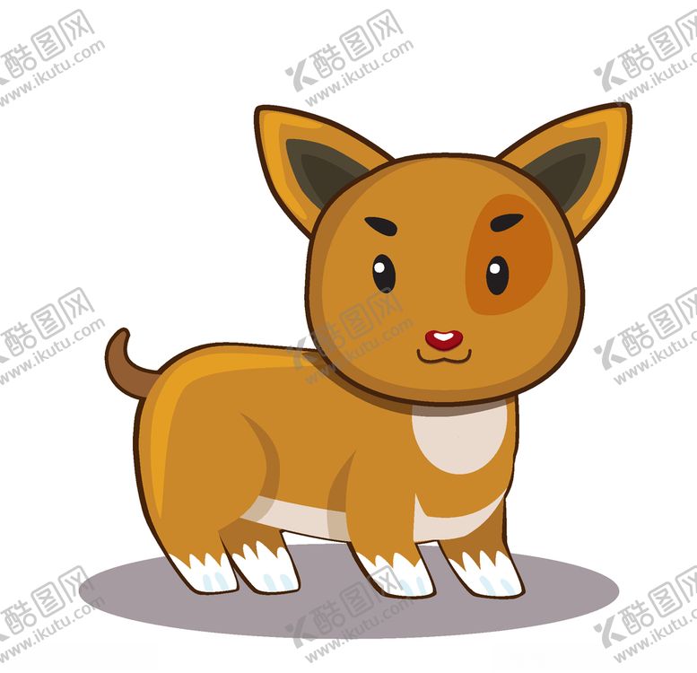 编号：20839409302137308574【酷图网】源文件下载-卡通小狗