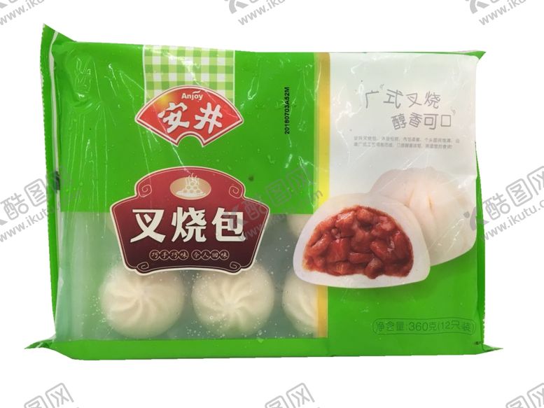 编号：49799007131414133461【酷图网】源文件下载-安井叉烧包360g