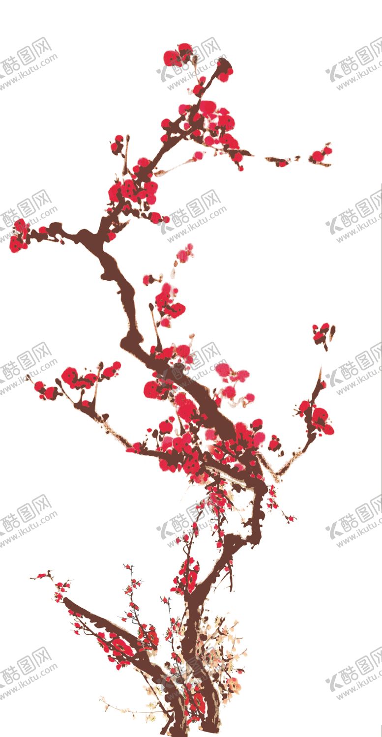 编号：99897107121842323080【酷图网】源文件下载-梅花