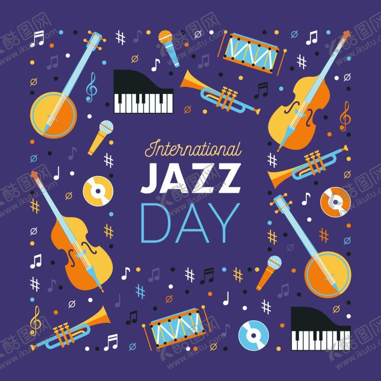 编号：46916510020925342090【酷图网】源文件下载-音乐乐器背景底纹