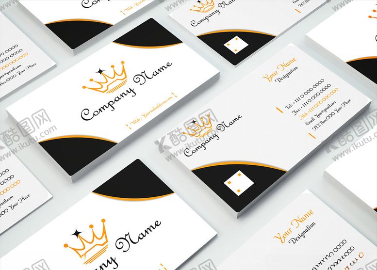 编号：25814309191359355765【酷图网】源文件下载-矢量名片模板