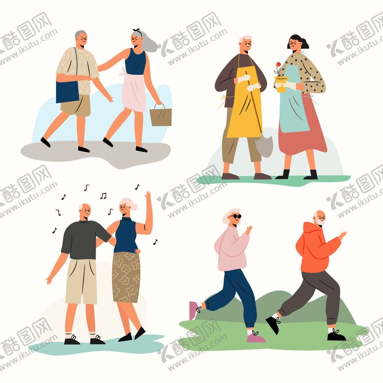 编号：03827610090337526215【酷图网】源文件下载-老年生活