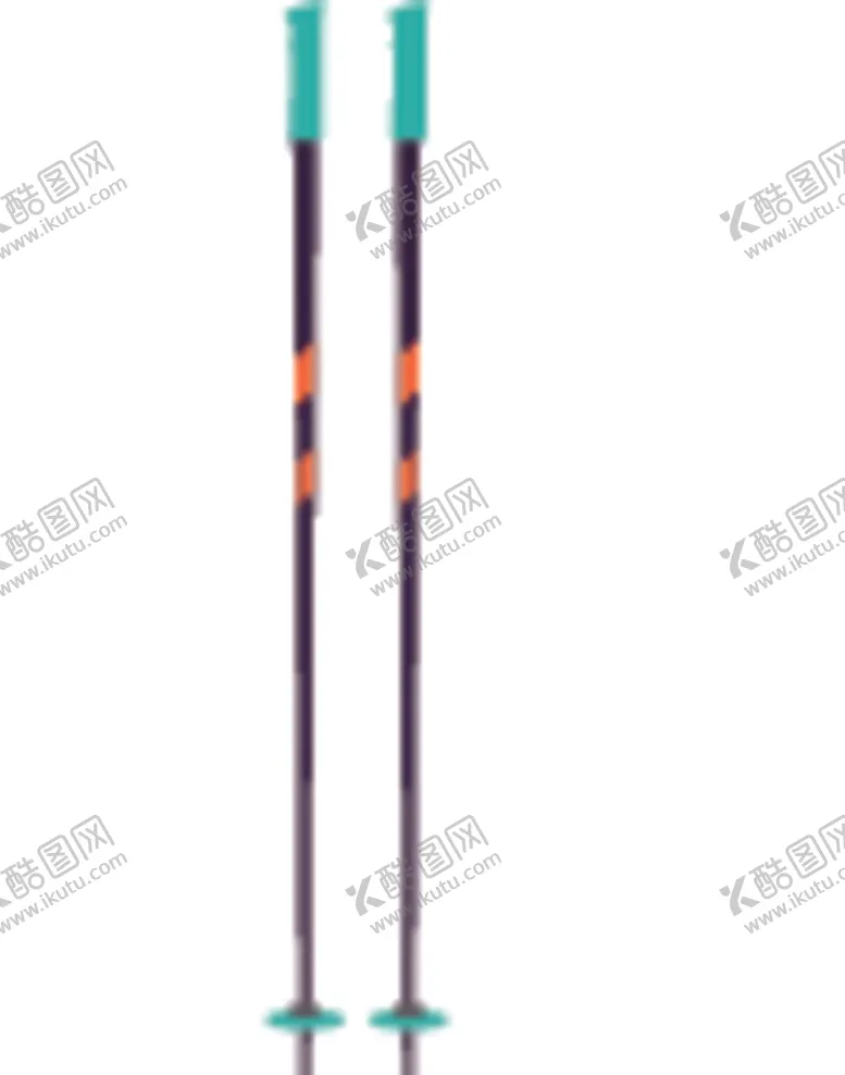 编号：80489403251920263021【酷图网】源文件下载-滑雪杆