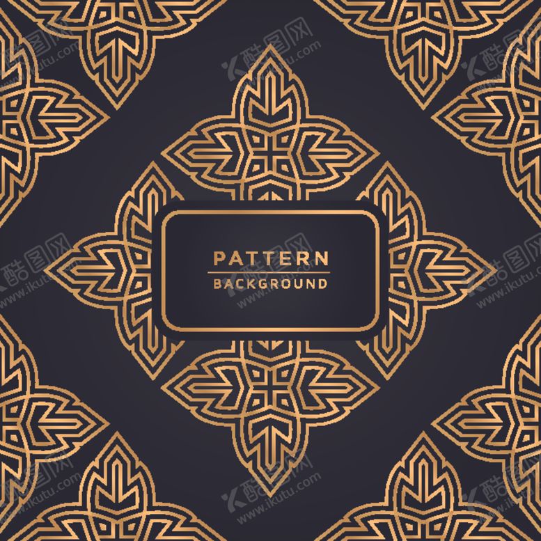 编号：49483009292331177455【酷图网】源文件下载-金色花纹