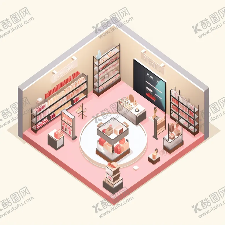 编号：22663212191416049384【酷图网】源文件下载-插画风卡通室内设计
