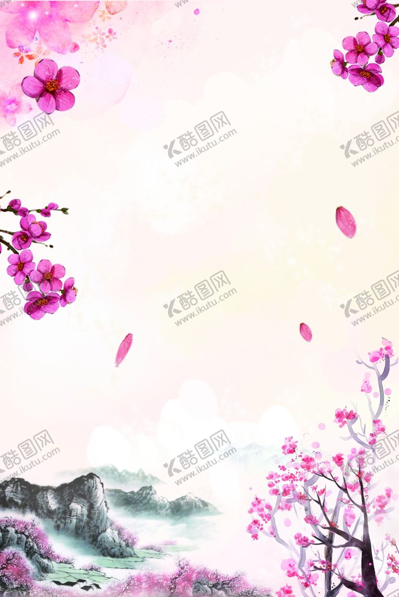 编号：64508009291902002385【酷图网】源文件下载-古风桃花