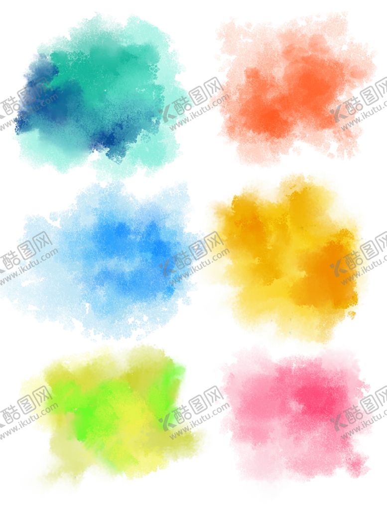 编号：31348610040134407090【酷图网】源文件下载-水彩元素