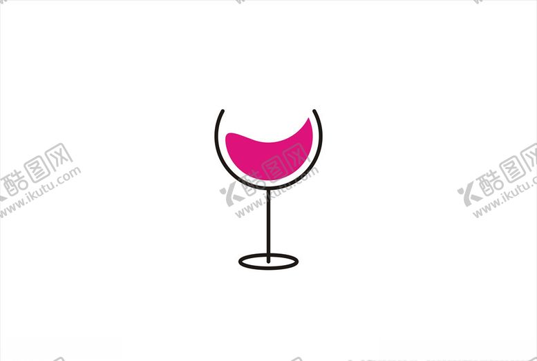 编号：31289310040409327449【酷图网】源文件下载-红酒杯矢量