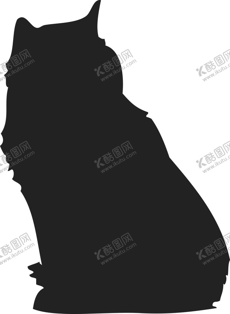 编号：14492405021111019056【酷图网】源文件下载-动物剪影