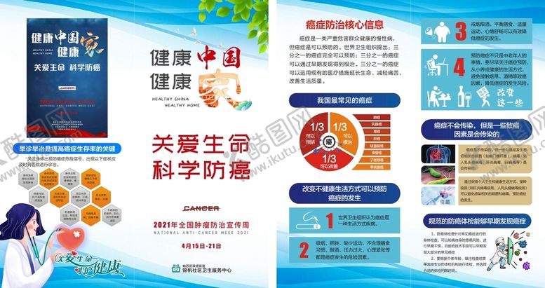 编号：30435901311530261907【酷图网】源文件下载-科学防癌
