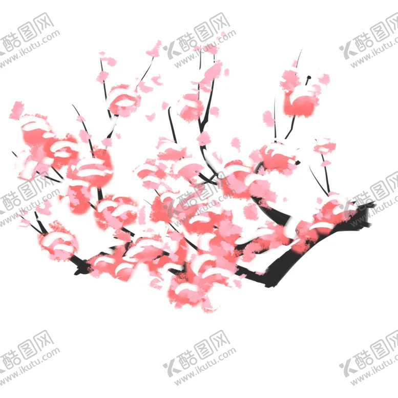 编号：25351001262150022172【酷图网】源文件下载-梅花素材 