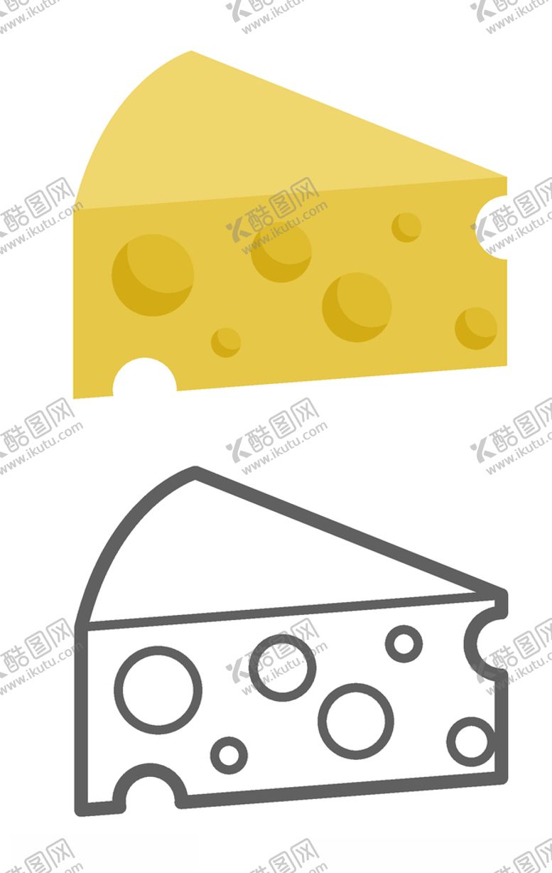 编号：68187807131506328483【酷图网】源文件下载-手绘奶酪