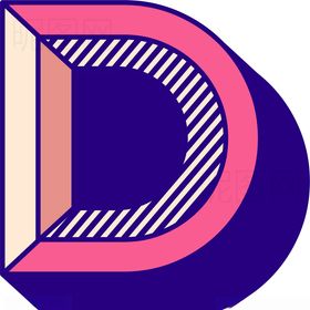 字母D