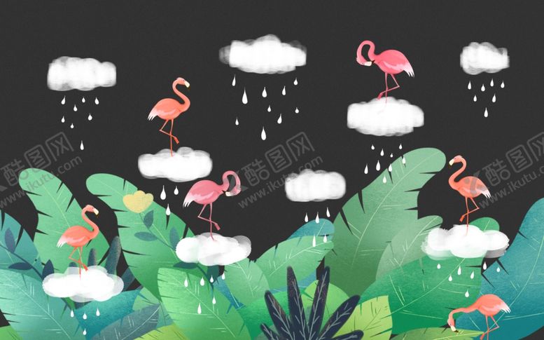 编号：43809309091505467147【酷图网】源文件下载-儿童背景墙