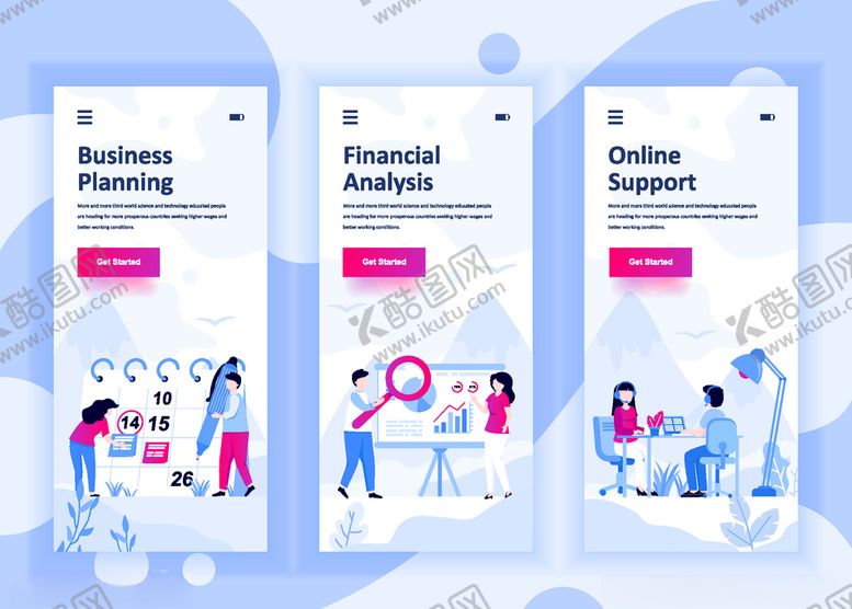 编号：91798509292123331217【酷图网】源文件下载-时尚3D立体插画海报