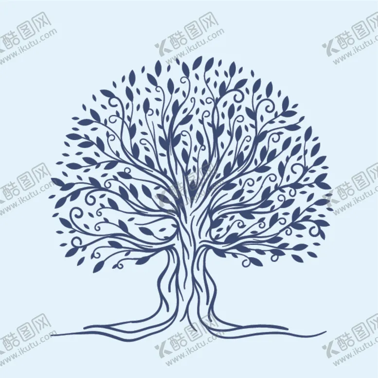 编号：71061804112121196914【酷图网】源文件下载-树手绘树图片
