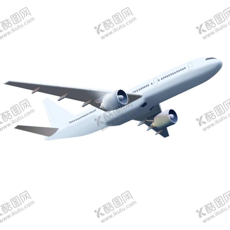 编号：21736710121244089870【酷图网】源文件下载-素材A380大飞机客机