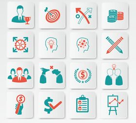 商务办公图标集合