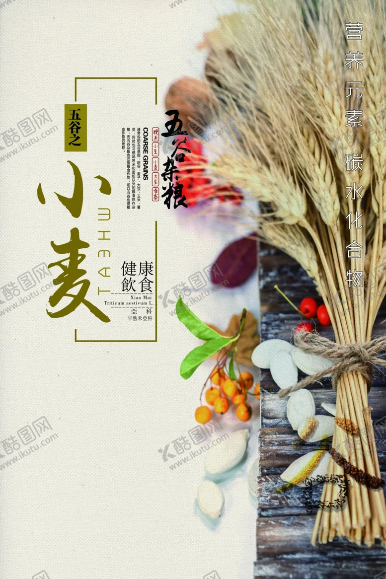 编号：38581203151111085869【酷图网】源文件下载-五谷杂粮海报