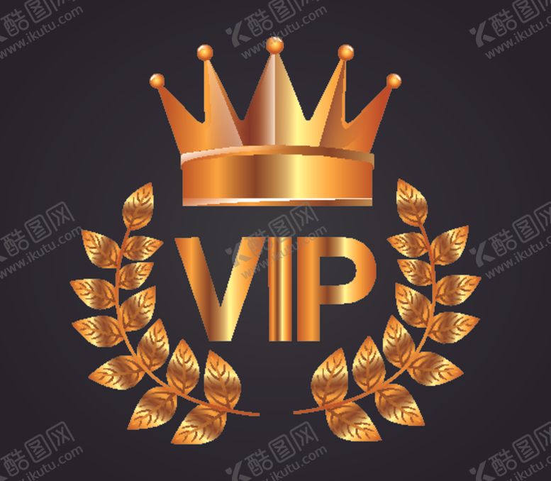 编号：79618410020033317767【酷图网】源文件下载-金色VIP标签