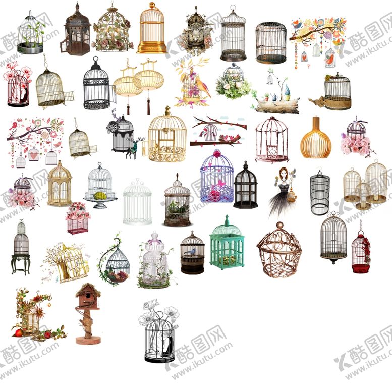 编号：33265009260429537327【酷图网】源文件下载-鸟笼