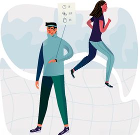 时尚手绘插画