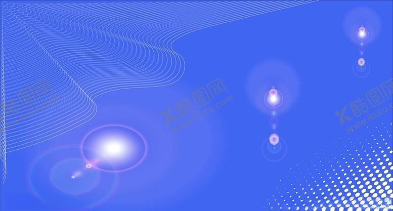 编号：70366310070447592918【酷图网】源文件下载-蓝底点线科技素材