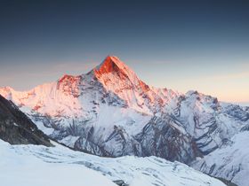 圣诞雪山