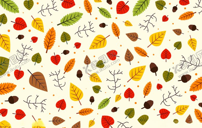 编号：99594810061026157376【酷图网】源文件下载-叶子背景