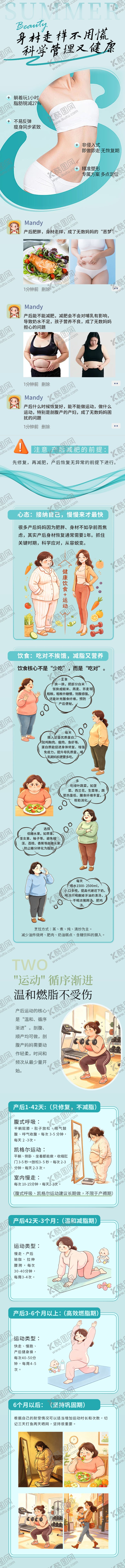 编号：36193606111252326400【酷图网】源文件下载-减肥长图