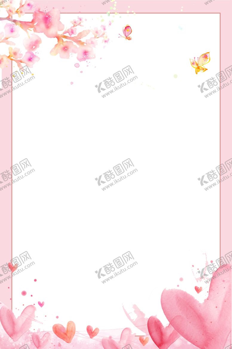 编号：56256406301313316373【酷图网】源文件下载-粉色爱心背景