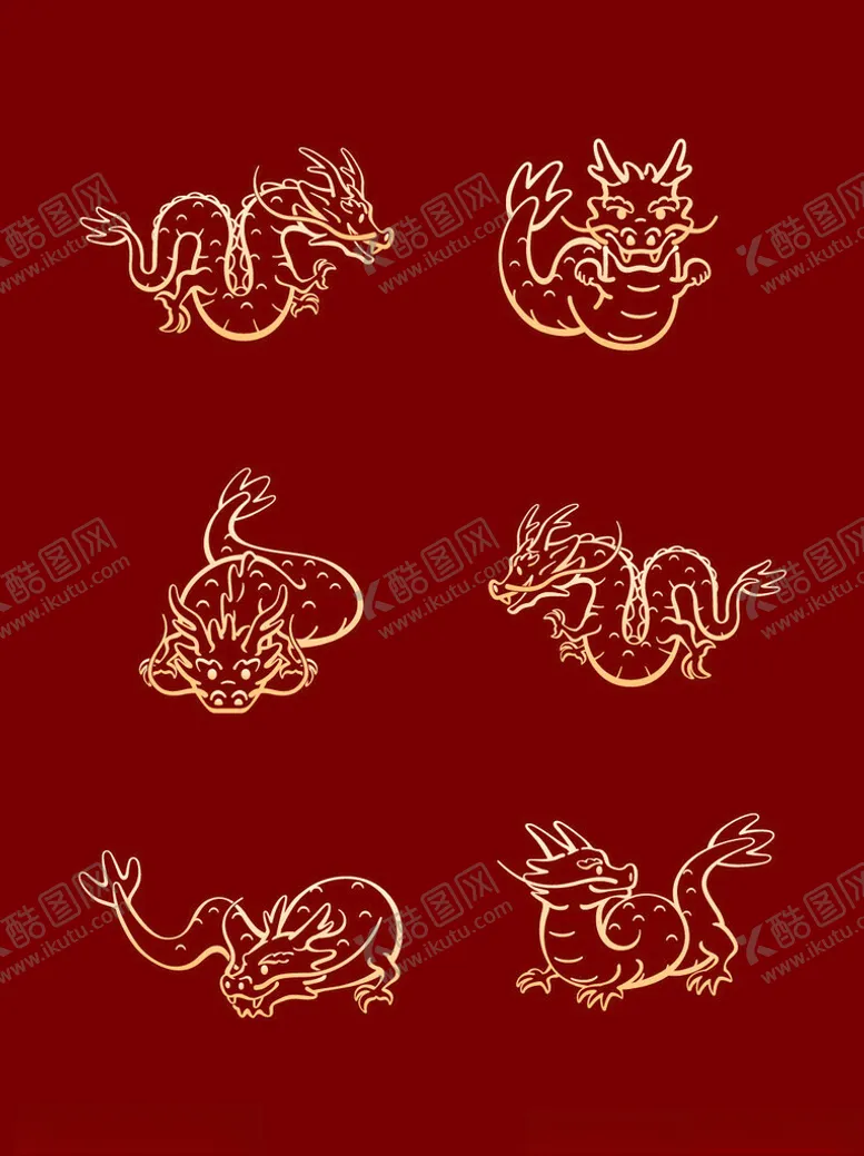 编号：35763212052211363685【酷图网】源文件下载-龙纹
