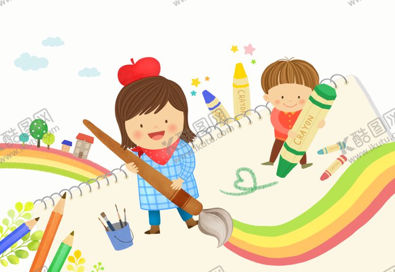 编号：69336609181222548224【酷图网】源文件下载-幼儿园版面