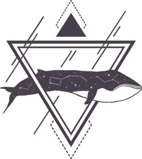 手绘海洋标签
