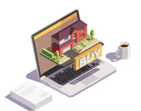 房屋居住场所住宅Ai矢量图