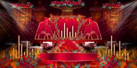 婚礼舞台效果图
