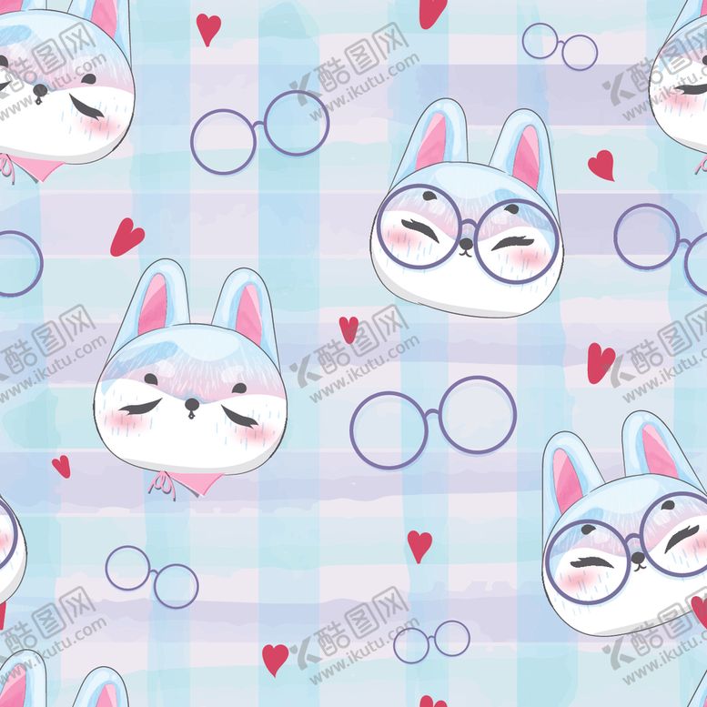 编号：99180810201135227316【酷图网】源文件下载-水彩卡通动物