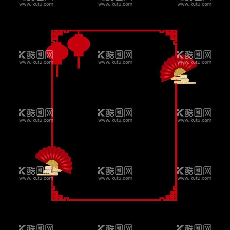 编号：81462710081935391379【酷图网】源文件下载-国潮边框