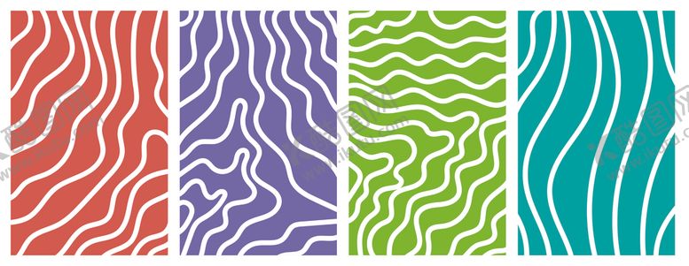 编号：20018511021155101494【酷图网】源文件下载-波浪线条纹理
