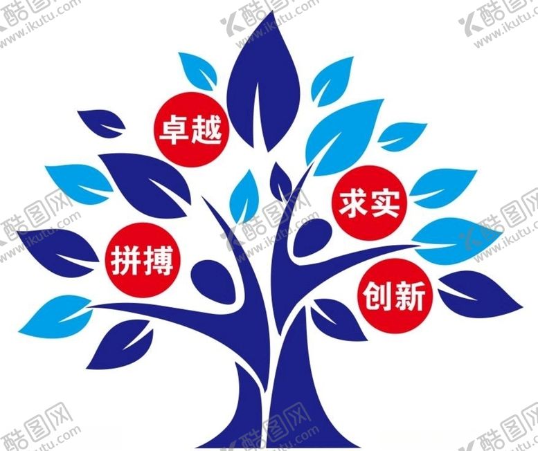 编号：85271509170405266479【酷图网】源文件下载-矢量形象墙树