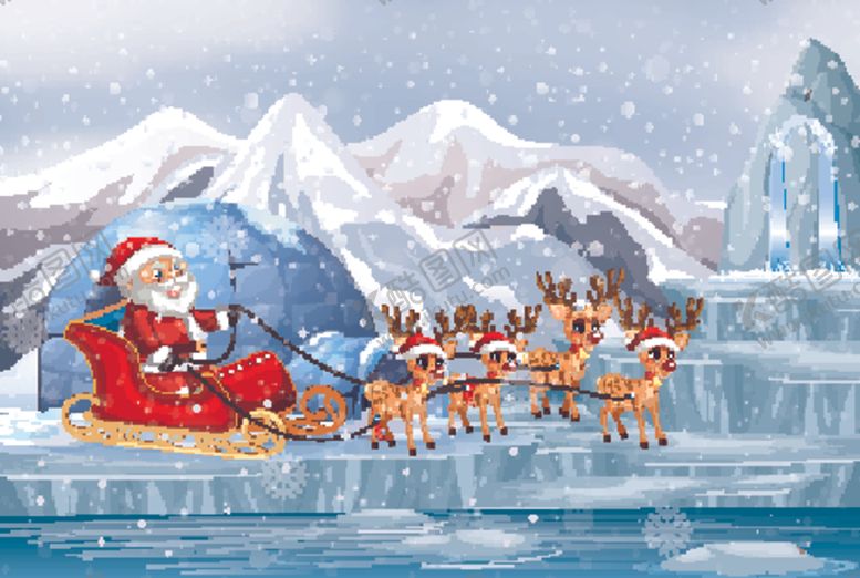 编号：60751210032213289965【酷图网】源文件下载-圣诞老人