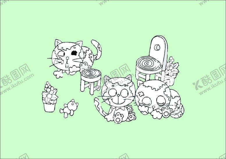 编号：32015301170008306458【酷图网】源文件下载-小猫
