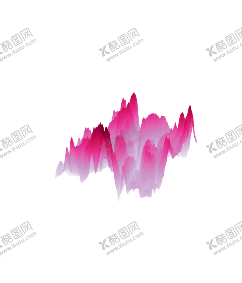 编号：22934403271424523129【酷图网】源文件下载-抽象山峰