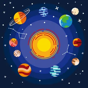 星球天体银河系太阳系