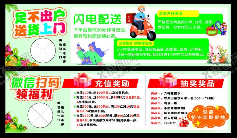 编号：33524306300517125413【酷图网】源文件下载-生鲜配送