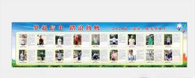 学校版面优秀毕业生学生简介