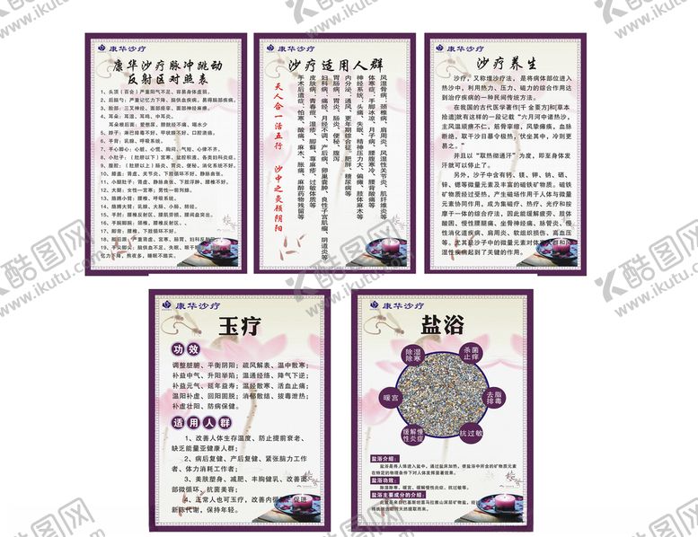 编号：40830706251159096727【酷图网】源文件下载-沙疗展板
