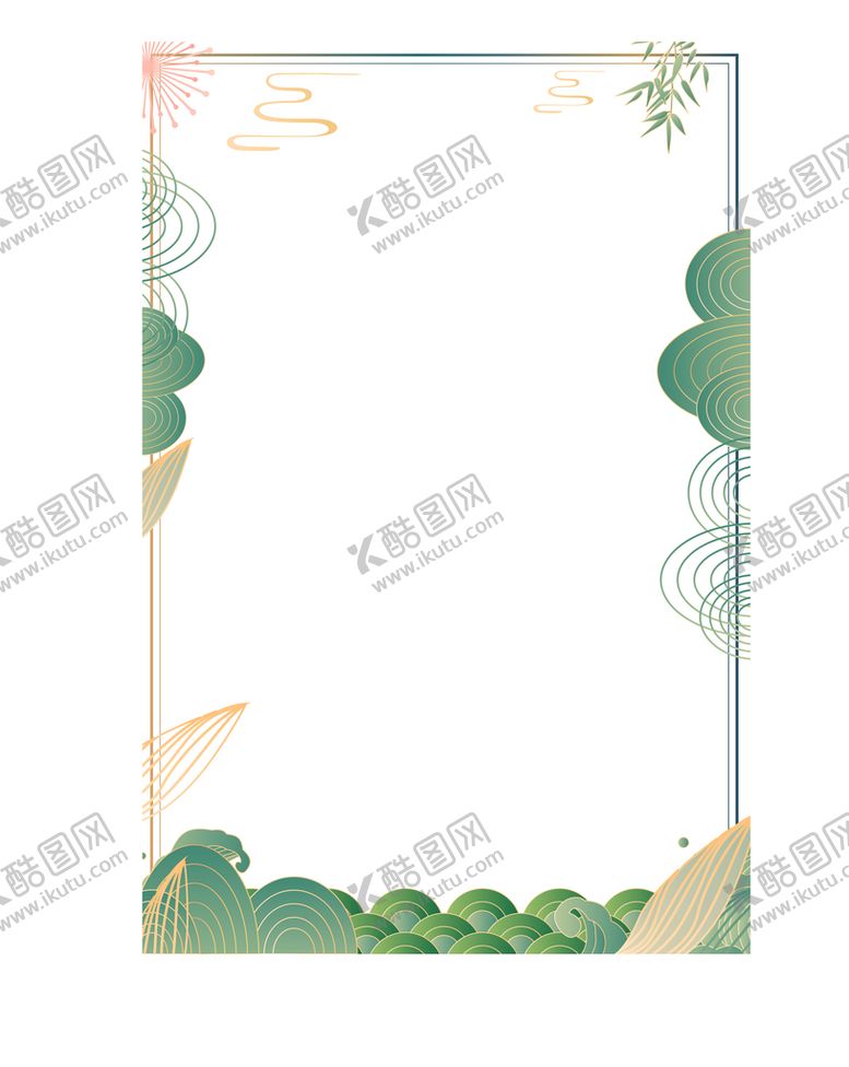 编号：74123009162028457425【酷图网】源文件下载-国潮海报边框